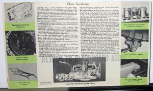 1933 The REO Royale Eight Sedan Coupe Victoria Sales Folder Mailer Original