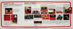 1972 Dodge Tradesman Van B 100 200 300 & Maxi Van Color Sales Brochure Original