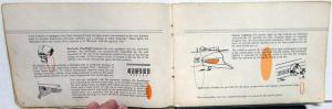1957 Lincoln Owners Manual Care & Operations Maintenance Original