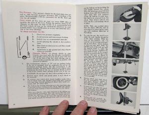 1958 Lincoln Owners Manual Care & Operation Original Nice Second Printing