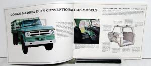 1973 Dodge Truck Medium Duty Models Color Sales Brochure Original