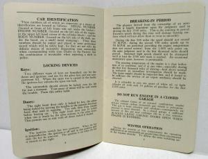 1935 REO Car Model 6A Flying Cloud Owners Reference Manual Edition 135 Original