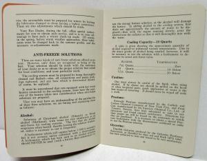 1935 REO Car Model 6A Flying Cloud Owners Reference Manual Edition 135 Original