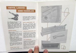 1960 Lincoln & Continental Mark V Owners Manual Care & Operation Original