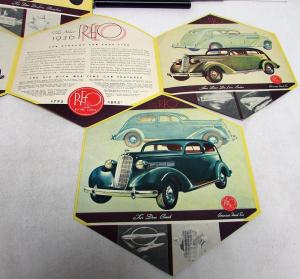 1936 REO Flying Cloud Americas Finest Six Hexagonal Sales Brochure