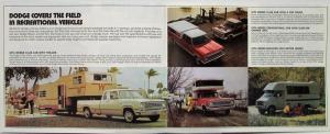 1974 Dodge Truck Full Line Color Sales Folder Original