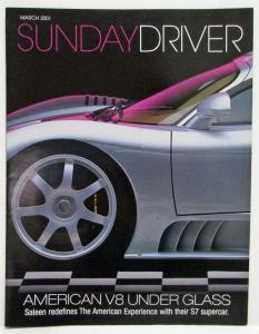 2001 Saleen S7 Sunday Driver Article with Specifications Reprint Large Version
