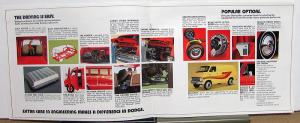 1974 Dodge Tradesman Vans Kary Van B100 200 300 Maxivan Sales Brochure Original