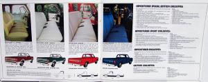 1974 Dodge Pickups D100 200 300 Adventurer Custom Club & Crew Cab Sales Brochure