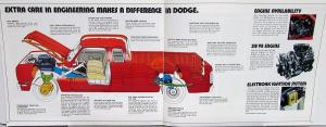 1974 Dodge Pickups D100 200 300 Adventurer Custom Club & Crew Cab Sales Brochure