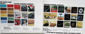 1974 Dodge Pickups D100 200 300 Adventurer Custom Club & Crew Cab Sales Brochure