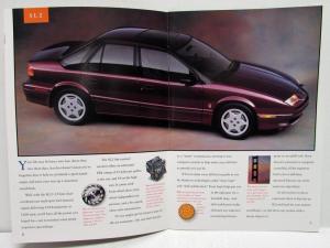 1994 Saturn SL SC SW 1 &2 Sedans Wagons Coupes Full Line Sales Brochure