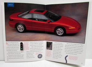 1994 Saturn SL SC SW 1 &2 Sedans Wagons Coupes Full Line Sales Brochure