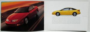 2000 Saturn L & S Series LS1 LS2 LW1 LW2 SL2 SC2 SW2 Sales Brochure Original