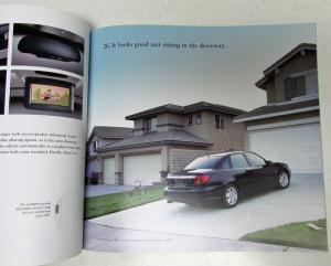2004 Saturn ION VUE L300 Full Line Sales Brochure Features Options Specs Colors