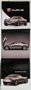 2005 Saturn Curve Concept Vehicle Sales Brochure POSTER Original