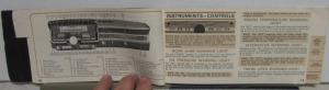 1968 Lincoln Continental Owners Manual Care & Operation Maintenance Original