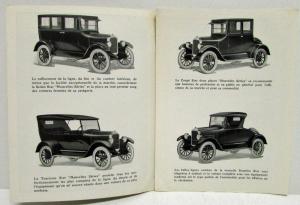 1924 Star Car Sales Folder French Canadian