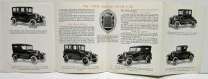 1924 Star Touring Sedan Coupe Roadster Commercial Car Canadian Sale Brochure