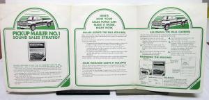 1975 Dodge Pickup Truck Direct Mail Campaign Sales Folder Original