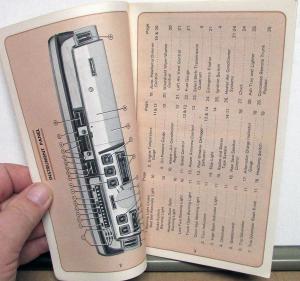 1971 Lincoln Continental Owners Manual Care & Operation Original