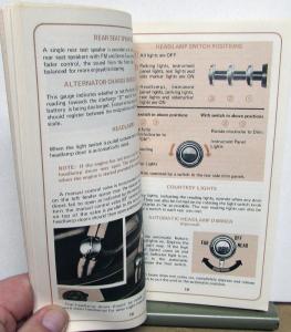 1971 Lincoln Continental Owners Manual Care & Operation Original