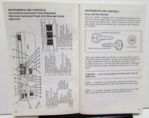 1980 Lincoln Continental Owners Manual Care & Operation Original