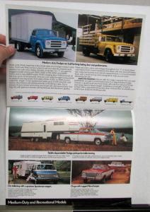 1977 Dodge Truck Pickup Tradesman Sportsman Ramcharger Full Line Sales Brochure