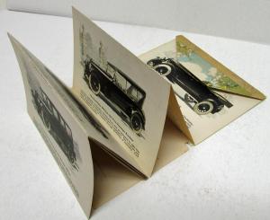 1921 Studebaker 6 Big Light Special Touring Landau Roadster Sale Brochure Mailer