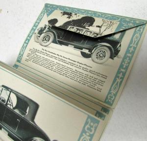 1925 Studebaker Six Big Special Standard Sales Mailer Brochure Original