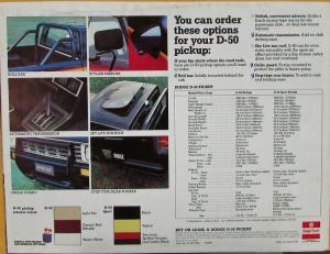 1979 Dodge D50 Pickup Truck & Sport Color Sales Folder Original