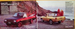 1979 Dodge D50 Pickup Truck & Sport Color Sales Folder Original