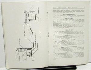 1920-23 Allen Model 43 Owners Manual Care & Operation Service Original Rare Nice