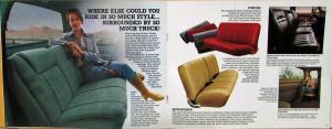 1979 Dodge Pickup Trucks Color Sales Brochure Original