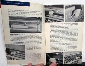 1963 AMC Rambler Classic Ambassador Owners Manual Care & Operation Original