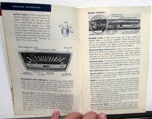 1963 AMC Rambler Classic Ambassador Owners Manual Care & Operation Original