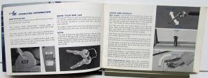 1966 AMC Ambassador Owners Manual Care & Operation Original