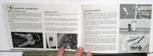 1967 AMC Rambler Rebel Owners Manual Care & Operation Original