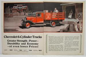 1930 Chevrolet Truck Greater Strength Power Durability Economy Magazine Slick