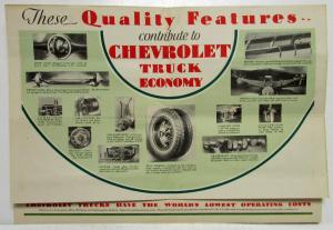 1931 Chevrolet for Economical Transportation Sales Mailer Folder