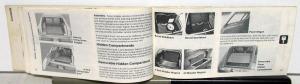1977 AMC Pacer Gremlin Hornet Matador Owners Manual Care & Operation