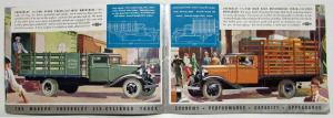 1933 Chevrolet 1 and a Half-Ton Stake Trucks Sales Brochure
