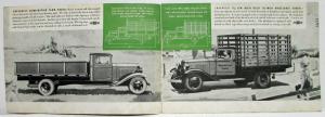1933 Chevrolet 1 and a Half-Ton Farm Trucks Sales Brochure