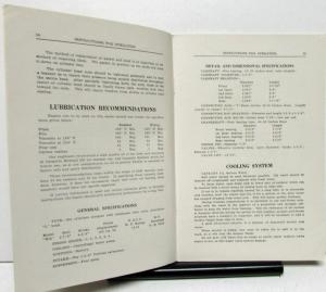 1930 Auburn 6-85 Models Owners Manual Instruction Book Care Operation Original