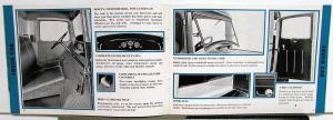 1934 Chevrolet Trucks Sales Brochure Blue on Cover Half & 1 1/2 Ton Models