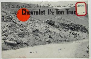 1936 Chevrolet Truck To the Top of Pikes Peak Sales Brochure