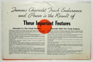1936 Chevrolet Truck To the Top of Pikes Peak Sales Brochure