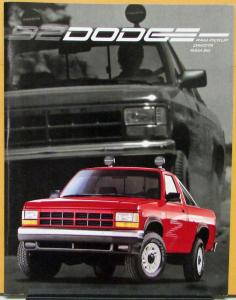 1992 Dodge Trucks RAM Pickup Dakota RAM 50 Color Sales Brochure Original