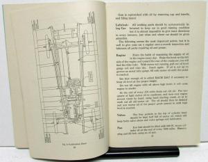 1925 Durant A-22 Owners Manual Instruction Care & Operation Original