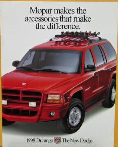 1998 Dodge Durango MOPAR Accessories Sales Brochure Original